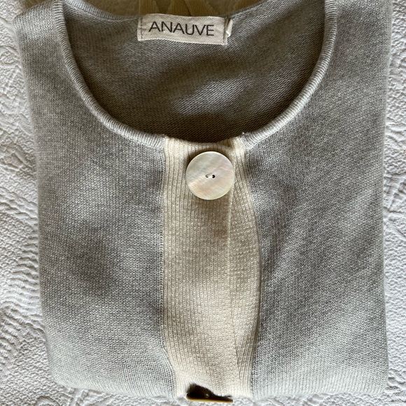 Anauve cotton cardigan M - Picture 7 of 9
